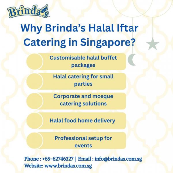 Why Brindas Halal Iftar Catering in Singapore